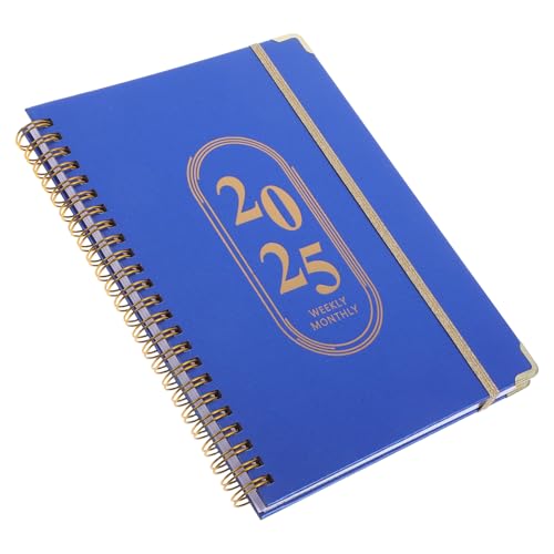 HOMSFOU 2025 Wochenplaner Kalender Agenda Aufgabenliste zeitmanagement spiral notizbuch großer Monatsplaner Wochen- und Monatsplaner Planer monatlich kleiner Monatsplaner Papier von HOMSFOU