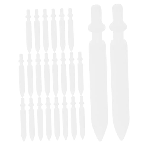 HOMSFOU 24 Stück Ersatzstiftspitze Markierungsspitzen ersetzen Acryl Marker Spitzen Ersatztips für Marker Ersatzfedern für Füllfederhalter nachfüllbare Farbstiftspitzen Nylon Weiß von HOMSFOU