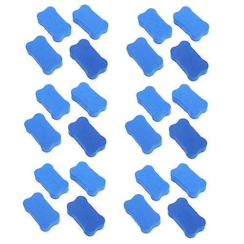 HOMSFOU 24 Stück Whiteboard-Radierer Kreide trockene Radiergummis trockener Radiergummi Tafelreiniger Wischer büro zubehör Lehrer müssen haben Kindergummi Eva-Filztuch Blue HOMSFOU 24 Stück Whiteboard-Radierer Kreide trockene Radiergummis trockener Radiergummi Tafelreiniger Wischer büro zubehör Lehrer müssen haben Kindergummi Eva-Filztuch Blue von HOMSFOU