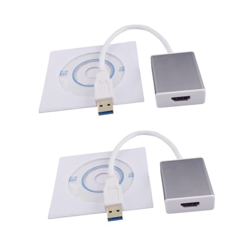 HOMSFOU 2St USB zu Kabel plastiktisch Plastic plastikenten caakg Auflösung Digital usb3.0 zu Adapter usb3. 0 zum Konverter USB zu HDTV Adapter usb3.0 zu konverter Fernsehen Ladegerät 12a von HOMSFOU