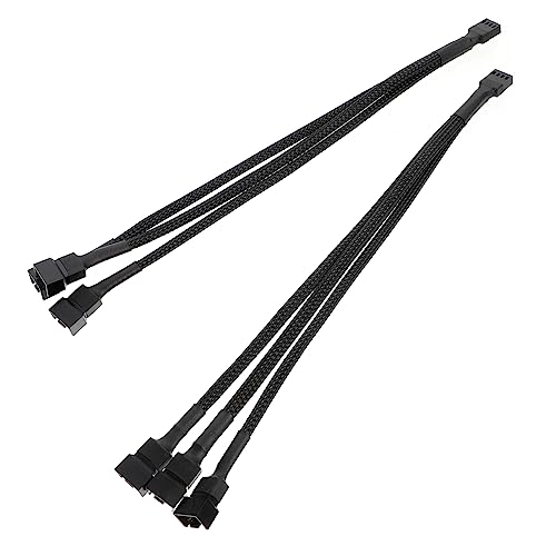 HOMSFOU 2Stücke Lüfteradapterkabel Netzteilkabel für PC Langlebige Kabelverbindung mit Zinnbeschichtung zur Erweiterung Bestehender Lüfterkabel Atx Gehäusen HOMSFOU 2Stücke Lüfteradapterkabel Netzteilkabel für PC Langlebige Kabelverbindung mit Zinnbeschichtung zur Erweiterung Bestehender Lüfterkabel Atx Gehäusen von HOMSFOU