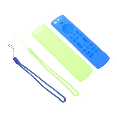 HOMSFOU 2Stücke Silikon Schutzhülle für Fernbedienung Leuchtendem Kompatibel mit Stick Staubdicht Kratzfest Perfekter Sitz Einfache Handhabung HOMSFOU 2Stücke Silikon Schutzhülle für Fernbedienung Leuchtendem Kompatibel mit Stick Staubdicht Kratzfest Perfekter Sitz Einfache Handhabung von HOMSFOU