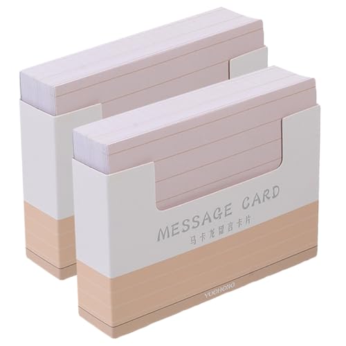 HOMSFOU 2Taschen Linierten Karteikarten Blanko Karten für Notizen pro Packung Strapazierfähige Notizkarten für Büro Lernen und DIY Projekte HOMSFOU 2Taschen Linierten Karteikarten Blanko Karten für Notizen pro Packung Strapazierfähige Notizkarten für Büro Lernen und DIY Projekte von HOMSFOU