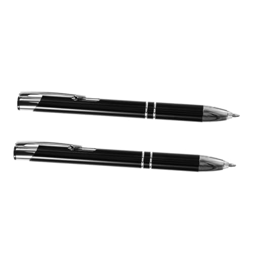 HOMSFOU 2pcs LED Light Light Ballpoint Stift Mit Metal Body Press Sty von HOMSFOU
