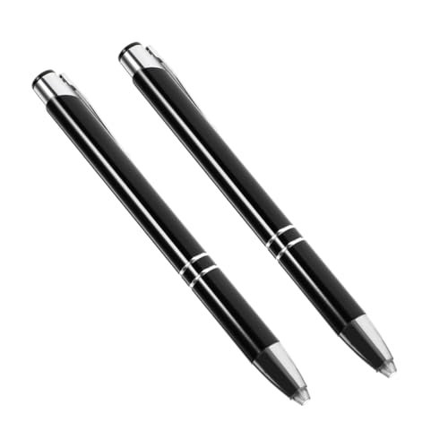 HOMSFOU 2pcs Tragbarer Schreibstift Mit Led-beleuchtetem Tipp Für Schul- Und Büro-nutzungs-multifunktions-presse Kugelschreiber Mit Austauschbarer Tinte Ideal Zum Lesen Und Schreiben in von HOMSFOU