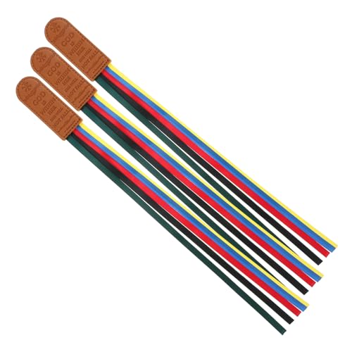 HOMSFOU 3 Stück Lesezeichenband für Bibelstudienzubehör Lesezeichen lesen Bandseitenmarkierungen Buchseitenmarke Band-Lesezeichen zarte Lesezeichen Leder Light Brown HOMSFOU 3 Stück Lesezeichenband für Bibelstudienzubehör Lesezeichen lesen Bandseitenmarkierungen Buchseitenmarke Band-Lesezeichen zarte Lesezeichen Leder Light Brown von HOMSFOU