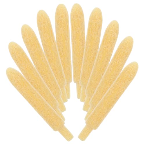 HOMSFOU 30 Stück Ersatzmarkierungsspitzen Acryl-markerspitzen Kreidemalstift Mit Austauschbaren Spitzen Ersatzspitzen Für Farbmarker Ersatzstiftspitzen Marker-airbrush Beige Ballaststoff von HOMSFOU