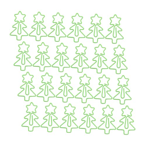 HOMSFOU 30 Stück Weihnachtsbaum-Büroklammern schicke Büroklammern kleine Büroklammern Massenpapierclips Büroklammern gefärbt Büroklammern klein Papierklammern Metall Green HOMSFOU 30 Stück Weihnachtsbaum-Büroklammern schicke Büroklammern kleine Büroklammern Massenpapierclips Büroklammern gefärbt Büroklammern klein Papierklammern Metall Green von HOMSFOU