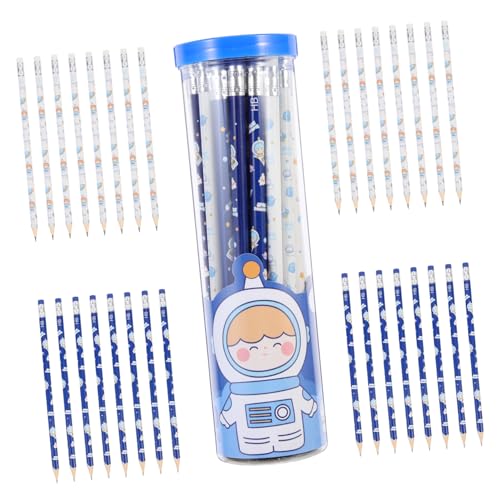 HOMSFOU 30Stücke Cartoon Hb Bleistifte Für Ergonomisches Design Radiergummi Für Schule Und Büro Lebendige Für Kreative von HOMSFOU