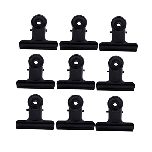 HOMSFOU 30Stücke Metall Klammern Schwarze Büroklammern für Sichere Notizaufbewahrung Rostfreies Material für Büro Restaurant und Zuhause Praktische Clips HOMSFOU 30Stücke Metall Klammern Schwarze Büroklammern für Sichere Notizaufbewahrung Rostfreies Material für Büro Restaurant und Zuhause Praktische Clips von HOMSFOU