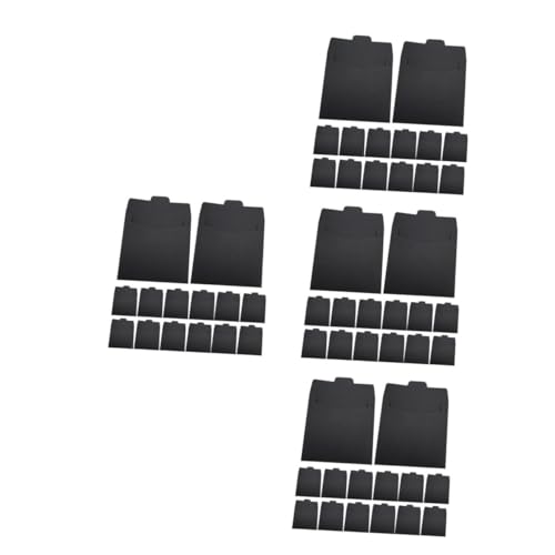 HOMSFOU 4 Sätze Dvd-aufbewahrungshüllen Miniumschläge Ärmel Packsack Umschläge Kartonumschläge Cd-verpackungshüllen Leere Cd-hüllen Cd-papierhüllen Umschlaghalter Schwarz 50 Stück * 4 HOMSFOU 4 Sätze Dvd-aufbewahrungshüllen Miniumschläge Ärmel Packsack Umschläge Kartonumschläge Cd-verpackungshüllen Leere Cd-hüllen Cd-papierhüllen Umschlaghalter Schwarz 50 Stück * 4 von HOMSFOU