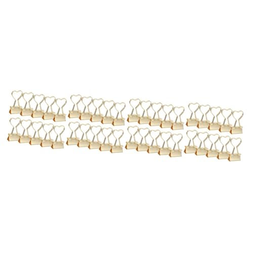 HOMSFOU 4 Sätze Elliot-ordner Mini-bindeklammern Binderclip Bindemittel Büroklammern Miniclips Heftklammern Dateiclips Zarte Bindeklammern Metall Golden 10 Stück * 4 HOMSFOU 4 Sätze Elliot-ordner Mini-bindeklammern Binderclip Bindemittel Büroklammern Miniclips Heftklammern Dateiclips Zarte Bindeklammern Metall Golden 10 Stück * 4 von HOMSFOU