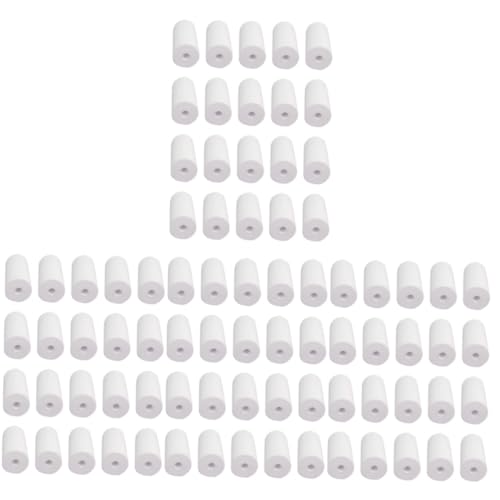 HOMSFOU 4 Sätze Thermopapier Druckerpapier Schulzeug Kassenrolle Einschlagpapier Pos Kassenpapier Geldautomat Selbstdurchschreibepapier Papier Für Thermodrucker Weiß 80 Rollen * 4 von HOMSFOU