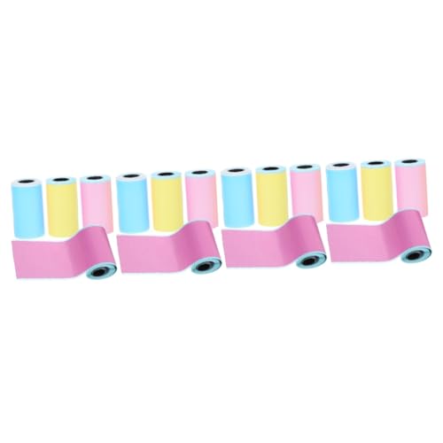 HOMSFOU 4 Sätze Thermopapier Fotopapier Selbstklebendes Papier Foto Farbaufkleber Klebeband Etikettenaufkleber Nachfüllpackung Aufkleber Etiketten 4 Rollen * 4 HOMSFOU 4 Sätze Thermopapier Fotopapier Selbstklebendes Papier Foto Farbaufkleber Klebeband Etikettenaufkleber Nachfüllpackung Aufkleber Etiketten 4 Rollen * 4 von HOMSFOU