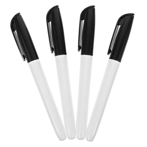 HOMSFOU 4 Stück Beschreibbare Nassstifte Kreidetafel Marker Radiergummi Kappe Marker Schul Whiteboard Marker Löschbare Kreidemarker Trocken Abwischbare Marker Großpackung HOMSFOU 4 Stück Beschreibbare Nassstifte Kreidetafel Marker Radiergummi Kappe Marker Schul Whiteboard Marker Löschbare Kreidemarker Trocken Abwischbare Marker Großpackung von HOMSFOU