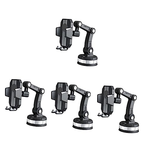HOMSFOU 4 Stück Halterung für Autotelefon Telefonhalterung Autotelefon unterstützung Telefon Autohalterung Handyständer GPS-Halter Autotelefonhalter Saugnapf handyhalter grosser Truck Abs von HOMSFOU