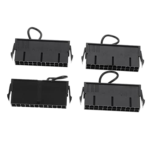 HOMSFOU 4 Stück Leistungsstarter Konsole Für Automobilzubehör Drahtvorschubgerät Automatische Konsole Motherboard-stromversorgung Doppelseitiges Isolierpad 24-pin-netzteil Abs Black HOMSFOU 4 Stück Leistungsstarter Konsole Für Automobilzubehör Drahtvorschubgerät Automatische Konsole Motherboard-stromversorgung Doppelseitiges Isolierpad 24-pin-netzteil Abs Black von HOMSFOU