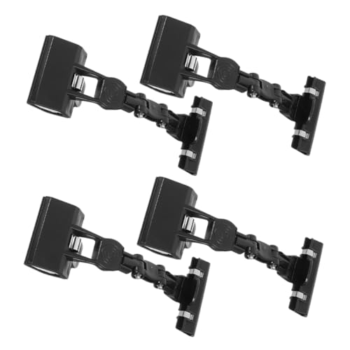 HOMSFOU 4 Stücke Einstellbarer Etikettenclip Halter für Büroklammern Zeichenclip Seitenhalter zum Lesen Malerei-Clip Malklammern Doppelkopfklemme Malplattenclip kopieren Plastik Schwarz HOMSFOU 4 Stücke Einstellbarer Etikettenclip Halter für Büroklammern Zeichenclip Seitenhalter zum Lesen Malerei-Clip Malklammern Doppelkopfklemme Malplattenclip kopieren Plastik Schwarz von HOMSFOU