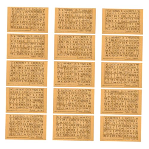 HOMSFOU 40Blätter DIY Euro Sparglas Aufkleber Budgetnummern für Spardosen Euro Spartracker Sticker für zu Geburtstagen und Feiertagen Individuell Gestaltbar mit Zählfunktion HOMSFOU 40Blätter DIY Euro Sparglas Aufkleber Budgetnummern für Spardosen Euro Spartracker Sticker für zu Geburtstagen und Feiertagen Individuell Gestaltbar mit Zählfunktion von HOMSFOU
