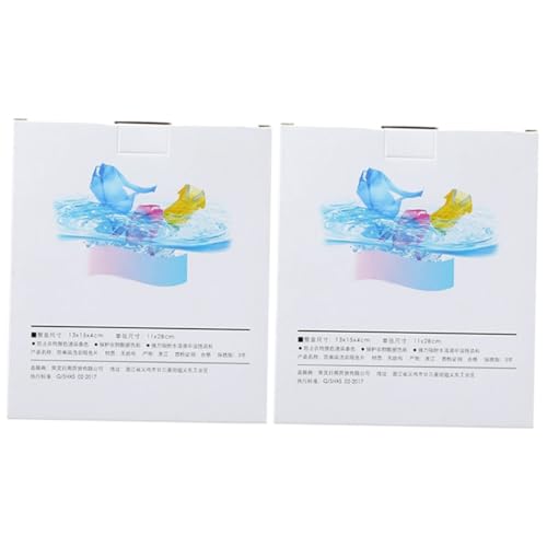 HOMSFOU 48 Stk Farbiges Papier Wäschepapier Papier Für Kleidung Papier Zum Waschen Von Kleidung Papier Waschen Konfetti Waschen Und Pflegen von HOMSFOU