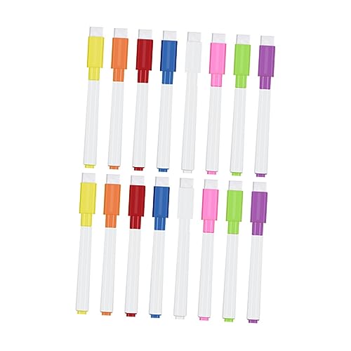 HOMSFOU 48Stücke Trockenlöschmarker Mit Radiergummi Feinspitze Whiteboard Marker Für Schule Und Büro Abwischbare Marker Für Kreative Projekte Und Präsentationen von HOMSFOU