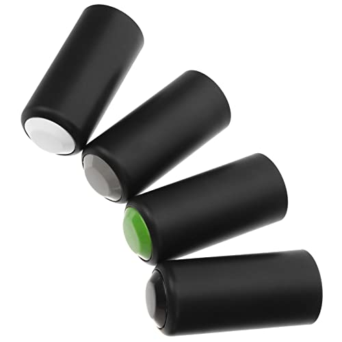 HOMSFOU 4Stücke Mikrofon Batterieabdeckung für Drahtlose Mikrofone Kompatibel mit Einfache Schraubstruktur Zuverlässiger Batteriefixierung Ersatz für Defekte von HOMSFOU