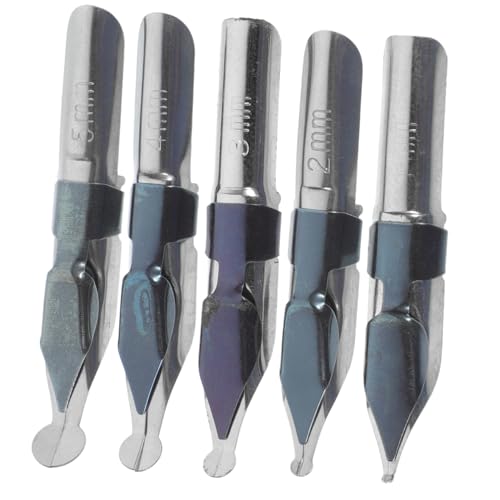 HOMSFOU 5 Stück Füllfederhalterspitzen Manga Dip Pen Ersatzfedern Stiftzubehör Signierfedern Ersatzfedern Für Füllfederhalter Federn Für Stifte Ersatz Stiftfedern Edelstahl Silber HOMSFOU 5 Stück Füllfederhalterspitzen Manga Dip Pen Ersatzfedern Stiftzubehör Signierfedern Ersatzfedern Für Füllfederhalter Federn Für Stifte Ersatz Stiftfedern Edelstahl Silber von HOMSFOU