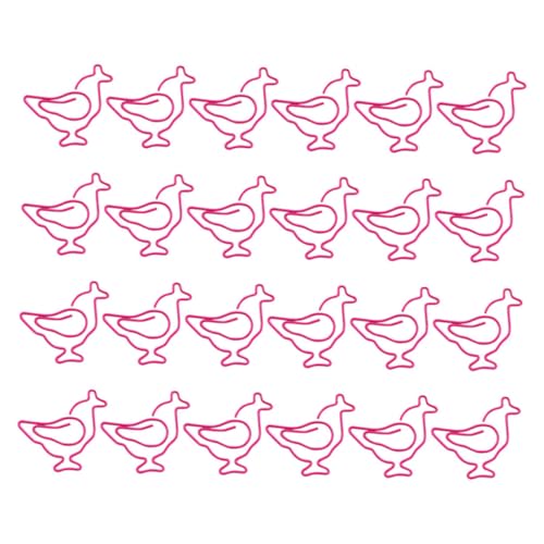 HOMSFOU 50 Stück Hühnchen -Lesezeichen Taschenclips zur Aufbewahrung von Lebensmitteln große Büroklammer tierische Büroklammern winzige Heftklammern Miniclips Plastik Rosy HOMSFOU 50 Stück Hühnchen -Lesezeichen Taschenclips zur Aufbewahrung von Lebensmitteln große Büroklammer tierische Büroklammern winzige Heftklammern Miniclips Plastik Rosy von HOMSFOU
