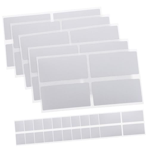 HOMSFOU 50 Stück Kratzkarte Für Abkratzen Name Selbstklebende Etiketten Vinyl Aufkleber Schälen Selbstklebende Abdeckung Für Die Arbeitsplatte Kleine Klebeetiketten Silber Papier HOMSFOU 50 Stück Kratzkarte Für Abkratzen Name Selbstklebende Etiketten Vinyl Aufkleber Schälen Selbstklebende Abdeckung Für Die Arbeitsplatte Kleine Klebeetiketten Silber Papier von HOMSFOU