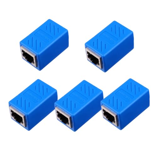 HOMSFOU 5St RJ45-Netzwerkkabel-Verlängerungsadapter Expander entweder EIN Netzwerkkabel Kabelverschraubungen Mikrofon Multi Auto seilverbinder Netzwerk-Doppelstecker Netzwerk-Extender HOMSFOU 5St RJ45-Netzwerkkabel-Verlängerungsadapter Expander entweder EIN Netzwerkkabel Kabelverschraubungen Mikrofon Multi Auto seilverbinder Netzwerk-Doppelstecker Netzwerk-Extender von HOMSFOU