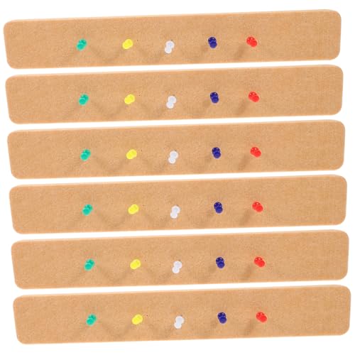 HOMSFOU 6 Stück Message Board Note Streifen Filzbrettfliesen Filzfliesen für die Wand Stifte Bulletin -Brett deko Filzpinbrett Bulletin Boards Pin -Boards gefühlt Yellow HOMSFOU 6 Stück Message Board Note Streifen Filzbrettfliesen Filzfliesen für die Wand Stifte Bulletin -Brett deko Filzpinbrett Bulletin Boards Pin -Boards gefühlt Yellow von HOMSFOU