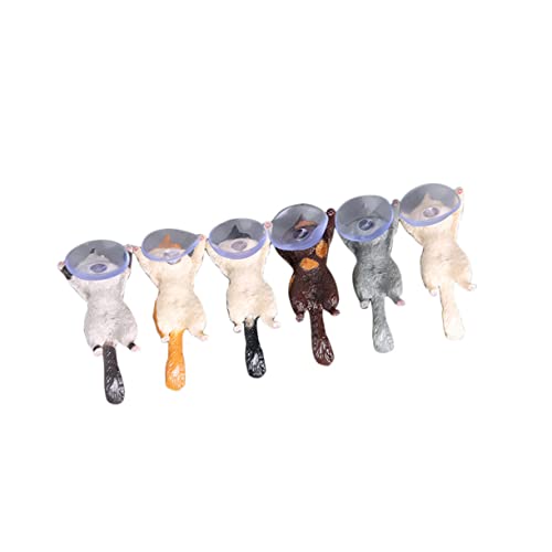 HOMSFOU 6 Stück Telefonhalter für Katzen Halterung saugt Katzen-Smartphone-Ständer Cartoon -Telefonhalter saugnapf handyhalterung tabletständer Desktop -Telefonhalter Handyständer PVC HOMSFOU 6 Stück Telefonhalter für Katzen Halterung saugt Katzen-Smartphone-Ständer Cartoon -Telefonhalter saugnapf handyhalterung tabletständer Desktop -Telefonhalter Handyständer PVC von HOMSFOU