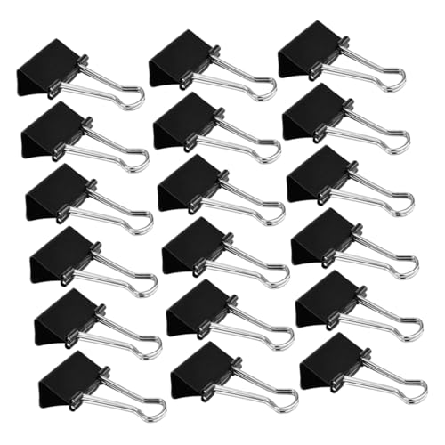 HOMSFOU 60 Stück Langes Schwanzclip -Schreibwaren Clips Kleine Papierklammern Zubehör für Büroordner süße Büroklammern Heftklammern in loser Schüttung Eisen Black HOMSFOU 60 Stück Langes Schwanzclip -Schreibwaren Clips Kleine Papierklammern Zubehör für Büroordner süße Büroklammern Heftklammern in loser Schüttung Eisen Black von HOMSFOU