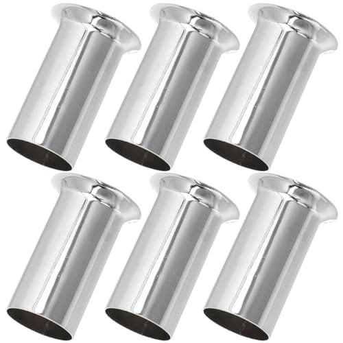 HOMSFOU 6Stücke Lampensockelhülse Teiliges Rostfreies Galvanisierte Oberfläche Für Kandelaber Und Deckenlampen Einfache Montage Hitzebeständig Moderne Lichtlösungen HOMSFOU 6Stücke Lampensockelhülse Teiliges Rostfreies Galvanisierte Oberfläche Für Kandelaber Und Deckenlampen Einfache Montage Hitzebeständig Moderne Lichtlösungen von HOMSFOU