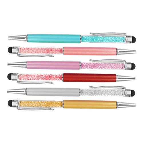 HOMSFOU 6Stücke Stylus Stift Für Touchscreen Kugelschreiber Empfindlicher Touch Pen Für Notizen Kompatibel Mit Smartphones Tablets Sortierte von HOMSFOU