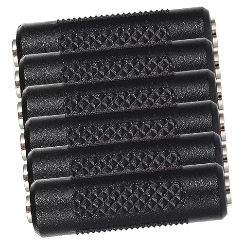 HOMSFOU 6Stücke Teiliges Audioadapter Stereo Mikrofonadapter Für Verbindung Von Kopfhörern Audiogeräten Kompatibel Mit Verstärkern Mischpulten Instrumenten von HOMSFOU