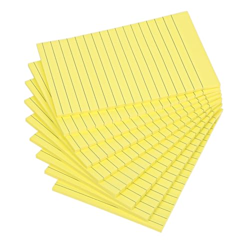 HOMSFOU 9 Haftnotiz klebrig Pads Selbstklebende Notizblöcke kleiner Notizblock Schreibwaren kleine ausgekleidete Notizbilder Memo -Pad Täglicher Notizblock Schulmaterial süß Papier Gelb HOMSFOU 9 Haftnotiz klebrig Pads Selbstklebende Notizblöcke kleiner Notizblock Schreibwaren kleine ausgekleidete Notizbilder Memo -Pad Täglicher Notizblock Schulmaterial süß Papier Gelb von HOMSFOU