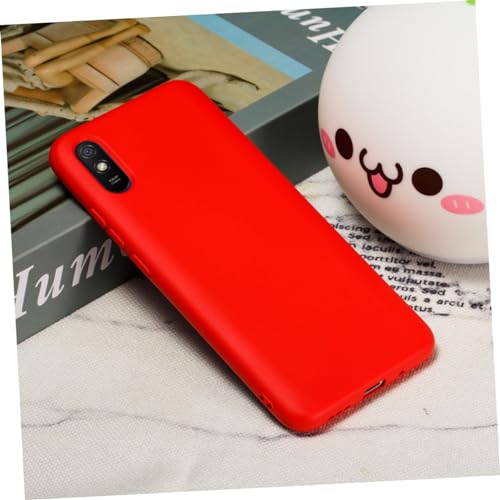 HOMSFOU Abdeckung Für Telefon Gehäuse Handy Abdeckung Handyhülle Mobiltelefonhülle Handy Schutzhülle Rot HOMSFOU Abdeckung Für Telefon Gehäuse Handy Abdeckung Handyhülle Mobiltelefonhülle Handy Schutzhülle Rot von HOMSFOU