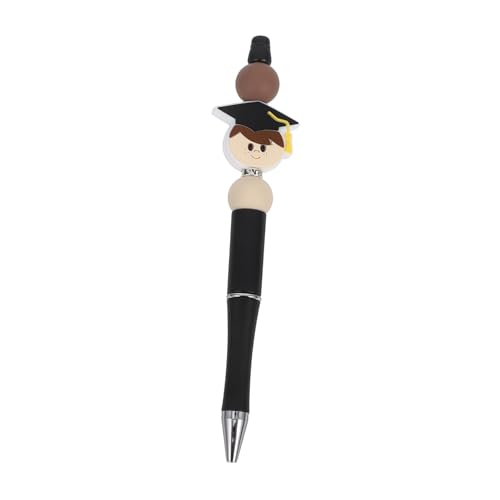 HOMSFOU Abschlussballpoint Stift Mit Perlen -design -abschlusskappe Top Smooth Writing Stift Für Abschlusssaison Büro Und Klassenzimmer von HOMSFOU