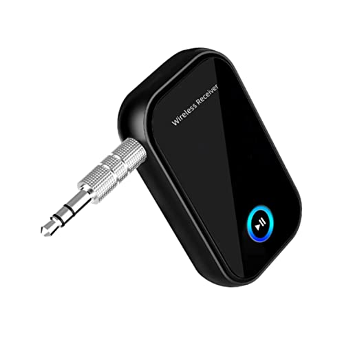 HOMSFOU Adapter Car-Audio-Sender Drahtloses Übertragungsgerät Audioempfänger 5.0 Drahtloser Sender Black Plastik von HOMSFOU