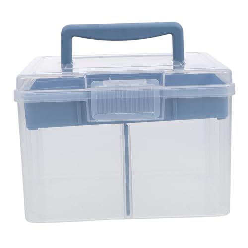 HOMSFOU Aufbewahrungsbox mit Abnehmbarem Tablett Transparente Organizer Lösung für Münzen Bargeld Karten und Zuhause HOMSFOU Aufbewahrungsbox mit Abnehmbarem Tablett Transparente Organizer Lösung für Münzen Bargeld Karten und Zuhause von HOMSFOU