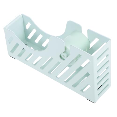 HOMSFOU Bandhalter Büro Schreibtisch Zubehör Tischbandspender Klebeband Schneidewerkzeug Schreibtisch Klebebandverwaltung Packbandspender Desktop Washi-Tape-Spender Eisen Green von HOMSFOU