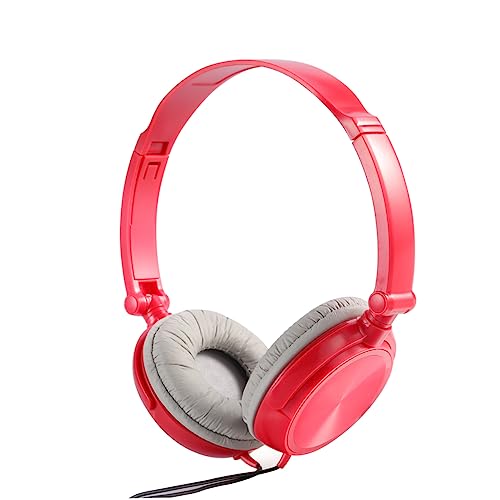 HOMSFOU Bass Kopfhörer Rote Kopfhörer Für Computer Kopfhörer Over Ear Kopfhörer HOMSFOU Bass Kopfhörer Rote Kopfhörer Für Computer Kopfhörer Over Ear Kopfhörer von HOMSFOU