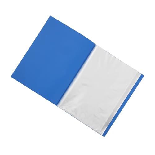 HOMSFOU Blatt Informationsanzeigeordner Ärmel Veranstalter Unterlagen Tasche Papier Blau Präsentationsbuch mit Klarsichthüllen Ordner-Organizer Präsentationsbinder pp Blue HOMSFOU Blatt Informationsanzeigeordner Ärmel Veranstalter Unterlagen Tasche Papier Blau Präsentationsbuch mit Klarsichthüllen Ordner-Organizer Präsentationsbinder pp Blue von HOMSFOU