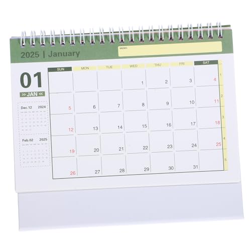 HOMSFOU Büro Monatskalender Englischer Tischkalender Im Minimalistischen Design Für Schreibtisch Mit Monatsansicht Und Notizfunktion HOMSFOU Büro Monatskalender Englischer Tischkalender Im Minimalistischen Design Für Schreibtisch Mit Monatsansicht Und Notizfunktion von HOMSFOU