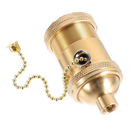 HOMSFOU DIY Kupferlampenhalter Schraubbasis Vintage Lichtbuchse mit Dual Ring Design für Deckenleuchten und Pendelleuchten für Zuhause Hotel und Gastronomie HOMSFOU DIY Kupferlampenhalter Schraubbasis Vintage Lichtbuchse mit Dual Ring Design für Deckenleuchten und Pendelleuchten für Zuhause Hotel und Gastronomie von HOMSFOU