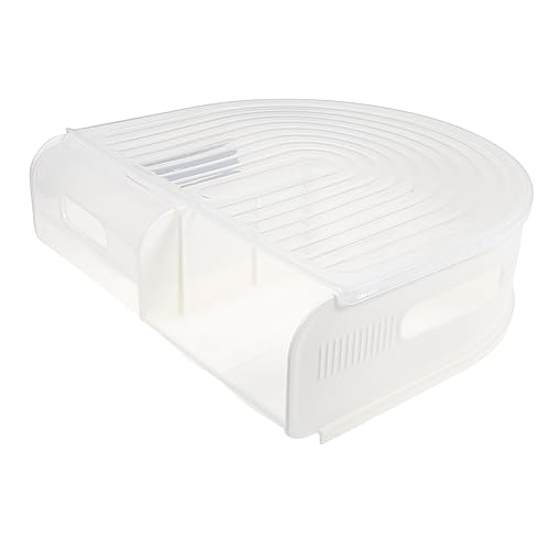 HOMSFOU Eierkarton Veranstalter Kocher Speisekammerorganisatoren und -aufbewahrung Chip Kühlschrank Eierhalter egg holder for refrigerator verschleißfeste Eierschale Eierversorgung Plastik von HOMSFOU
