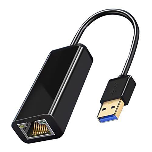 USB 30 Ethernet Adapter LAN Netzwerkadapter Mit RJ45 1000 Mbps Für Desktop Und Laptop USB Zu Ethernet Adapter Plug & Play Kompatibel Mit Und Linux von HOMSFOU