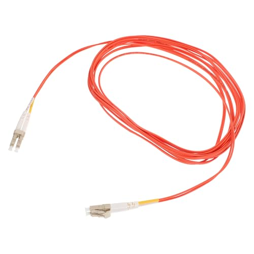 HOMSFOU Faser-jumper Optisch Glasfaserkabel Für Den Außenbereich Glasfaser-patchkabel Für Den Außenbereich Ethernet-glasfaserkabel Singlemode-faser Kabelmod Pvc Orange von HOMSFOU