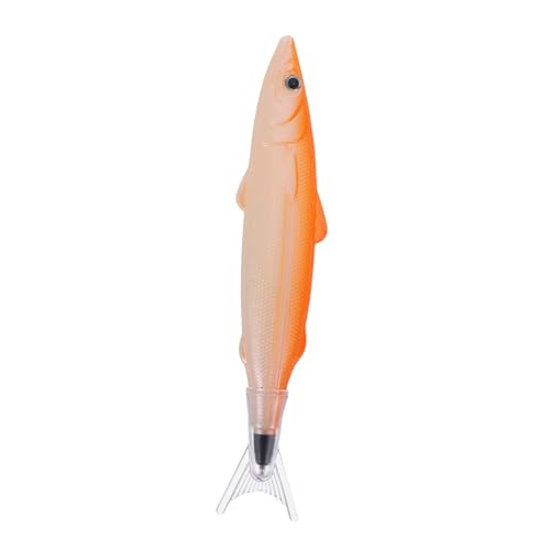 HOMSFOU Fischballstift Fischgehege Fisch Neuheit Stift gesalzener Fischformballpoint Stift Fischhilfe lustige Fischstifte Cartoon-Fisch-Stift Fischdekorifte Plastik Orange HOMSFOU Fischballstift Fischgehege Fisch Neuheit Stift gesalzener Fischformballpoint Stift Fischhilfe lustige Fischstifte Cartoon-Fisch-Stift Fischdekorifte Plastik Orange von HOMSFOU